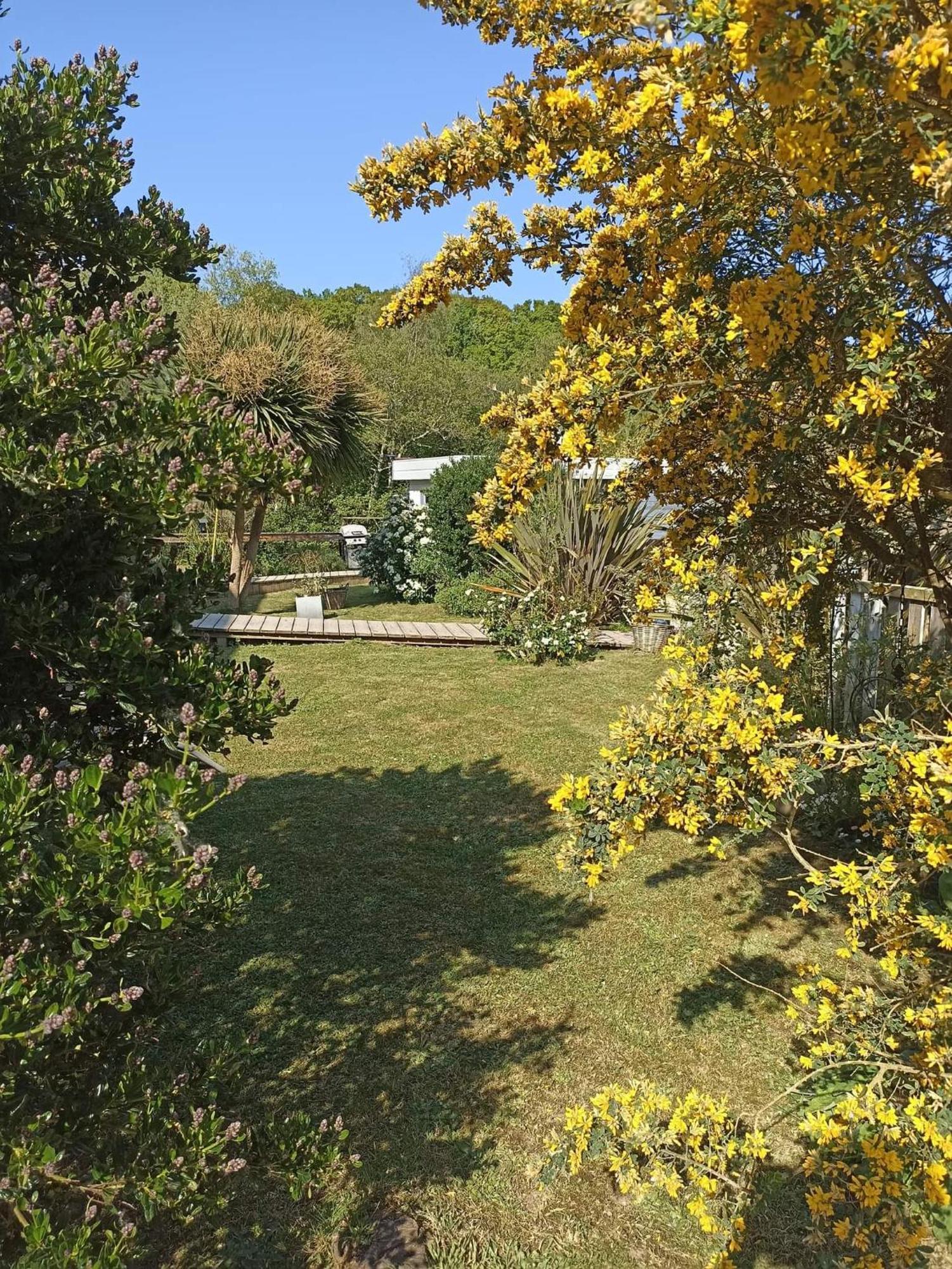 Chambre dans cabane vue sur la rivière avec PdJ Lannion Esterno foto