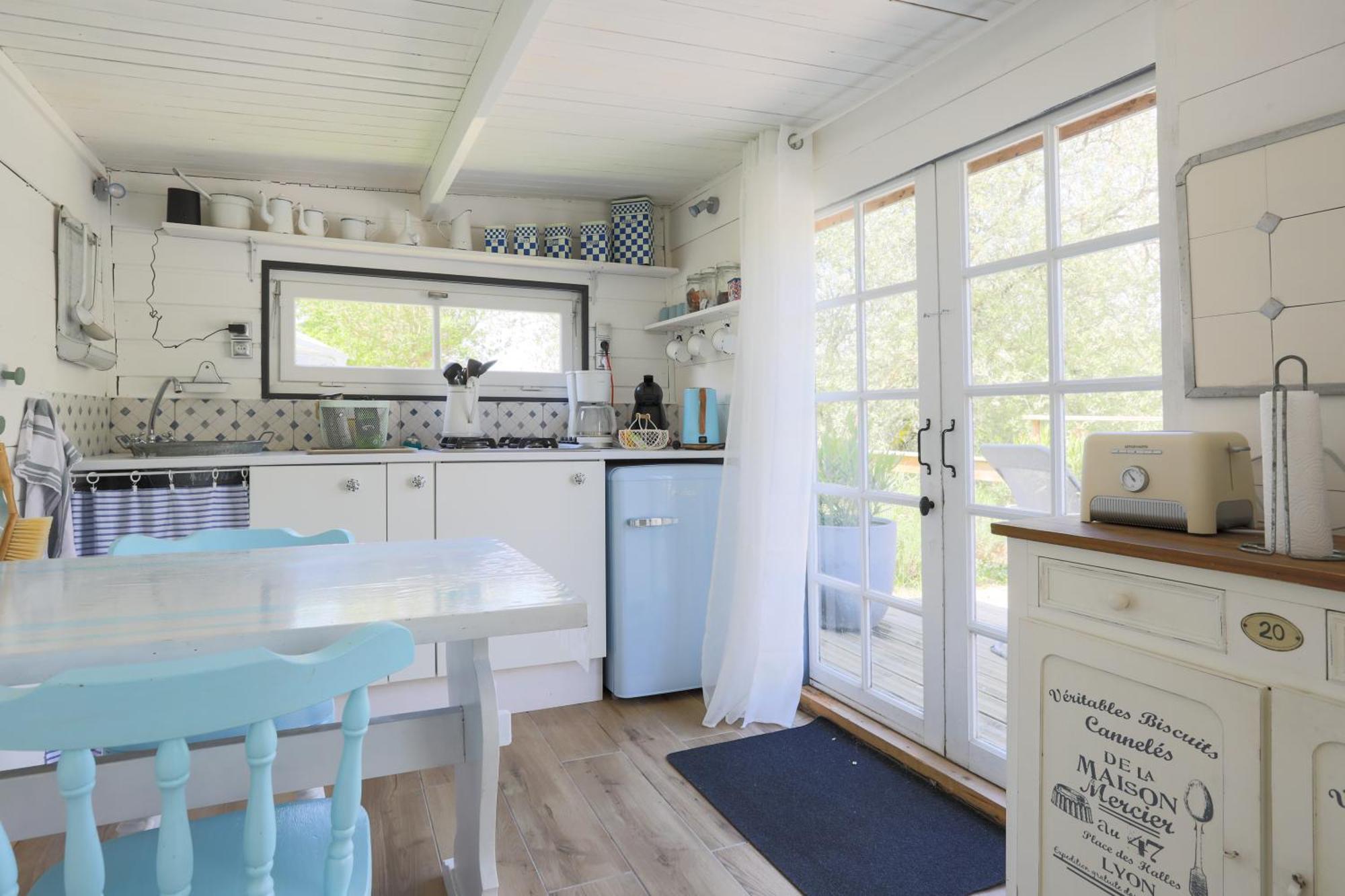 Chambre dans cabane vue sur la rivière avec PdJ Lannion Esterno foto