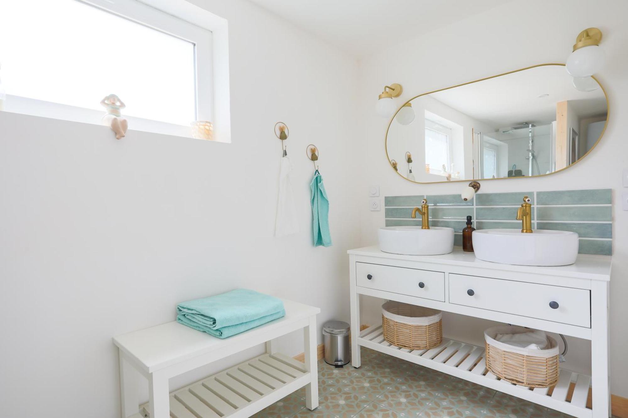Chambre dans cabane vue sur la rivière avec PdJ Lannion Esterno foto